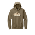 Hoodie-Iron Pine Mountain Scene