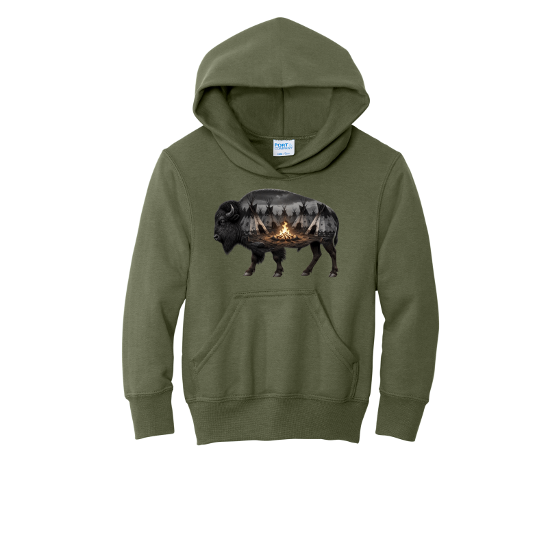 Hoodie- Buffalo