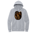 Hoodie-Native Woman and Bear